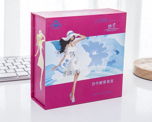 Custom luxury printed cosmetics packaging makeup sets cardboard paper box for product packaging